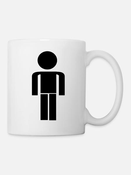 Man - Mug - white