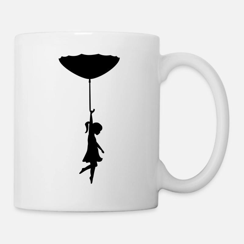 alles gute kommt von oben - Tasse - Weiß