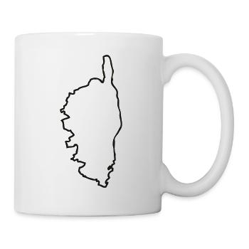 Corse - Mug blanc - blanc - Droite