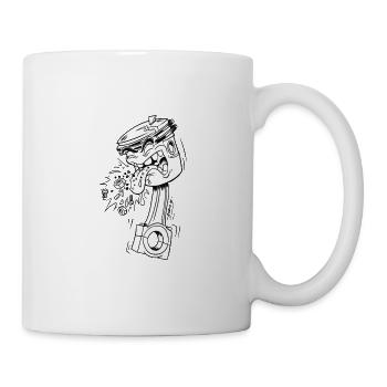 Piston Jam - Tasse - Weiß - Rechts