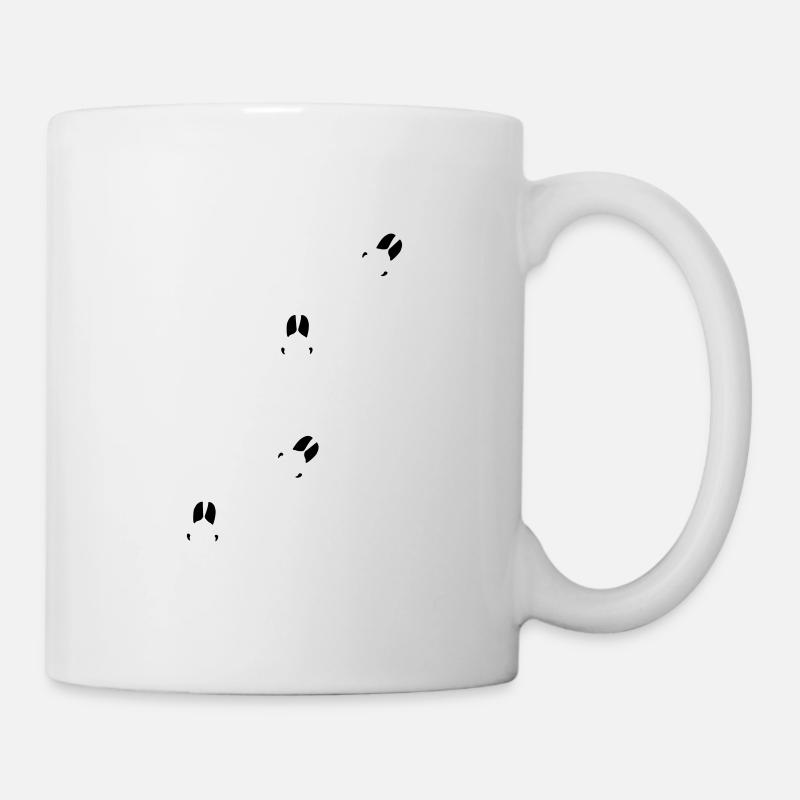 Wild boar Wild boar Wild boar forest forest - Mug - white