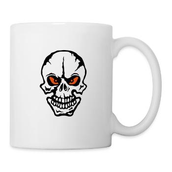death head eye grinding 106 - Mug - white - Right