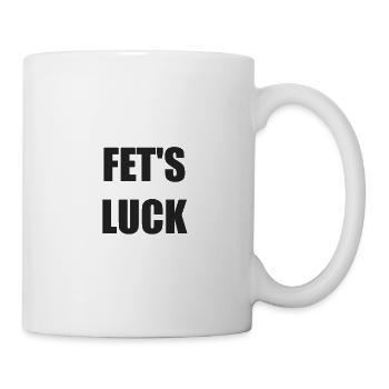 FETS LUCK Twisted Words Funny saying - Mug - white - Right