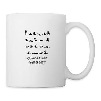 Que ressentez-vous / avez-vous aujourd'hui? - Mug blanc - blanc - Droite
