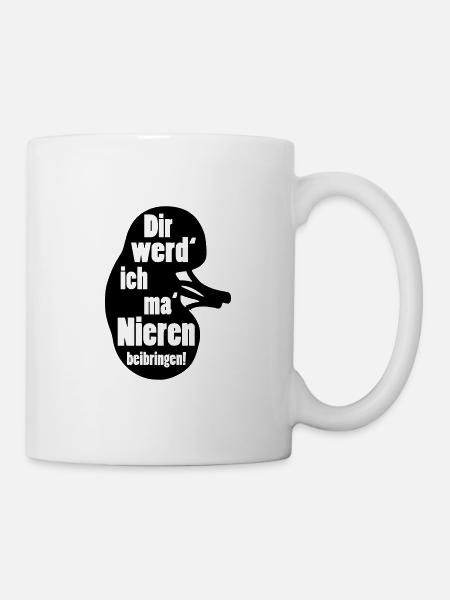 Manieren - Tasse - Weiß