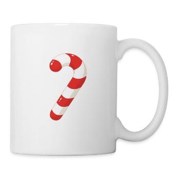 Zuckerstange Christmas - Tasse - Weiß - Rechts