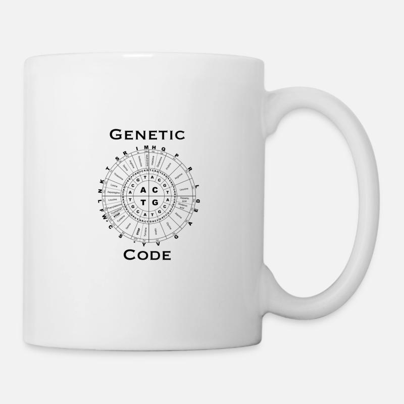 Code génétique - Mug blanc - blanc