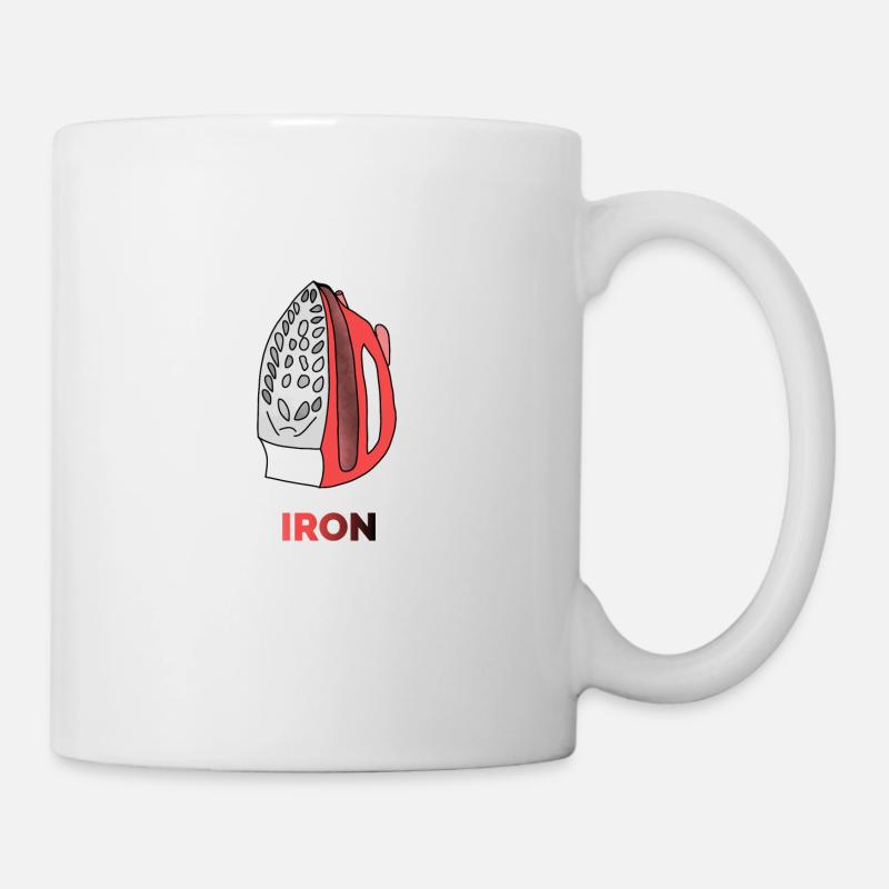 Iron - Tasse - Weiß