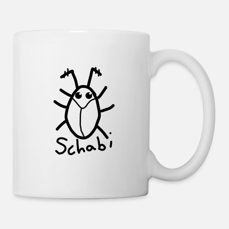 Schabi - Tasse - Weiß