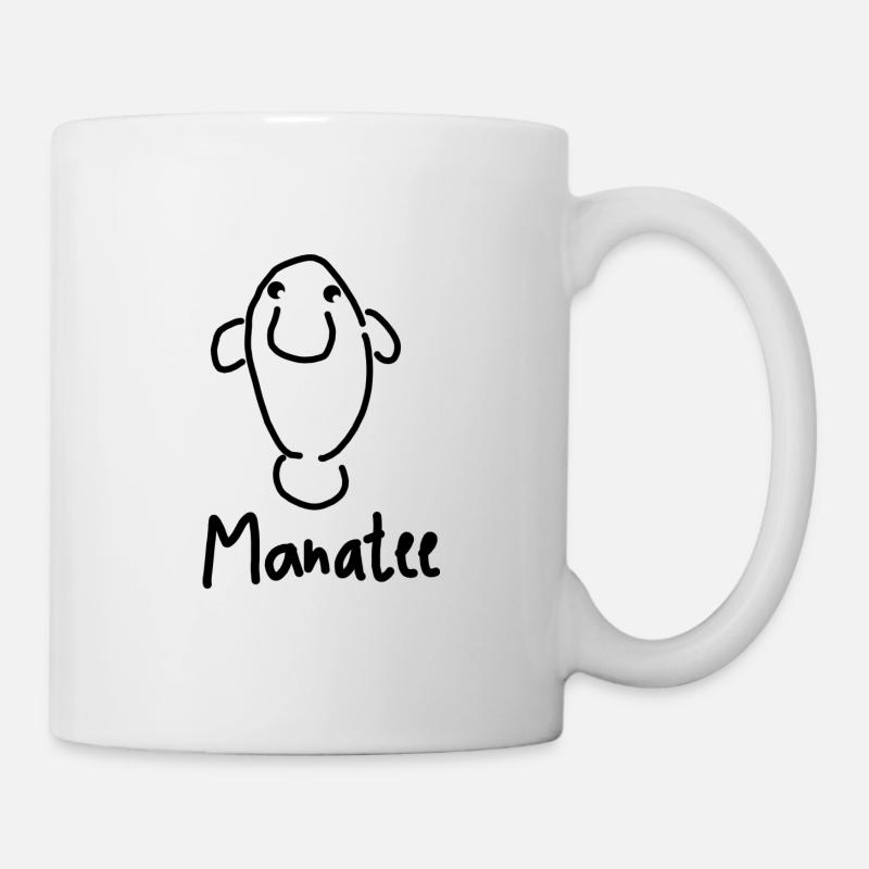 Manatee - Tasse - Weiß