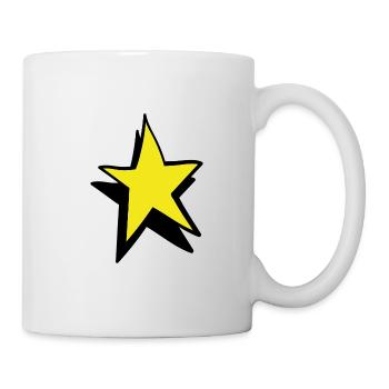 Stern - Tasse - Weiß - Rechts