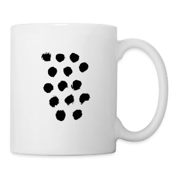 Punkte - Tasse - Weiß - Rechts