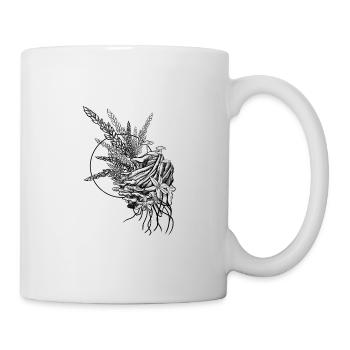 Frau mit Turban - Tasse - Weiß - Rechts