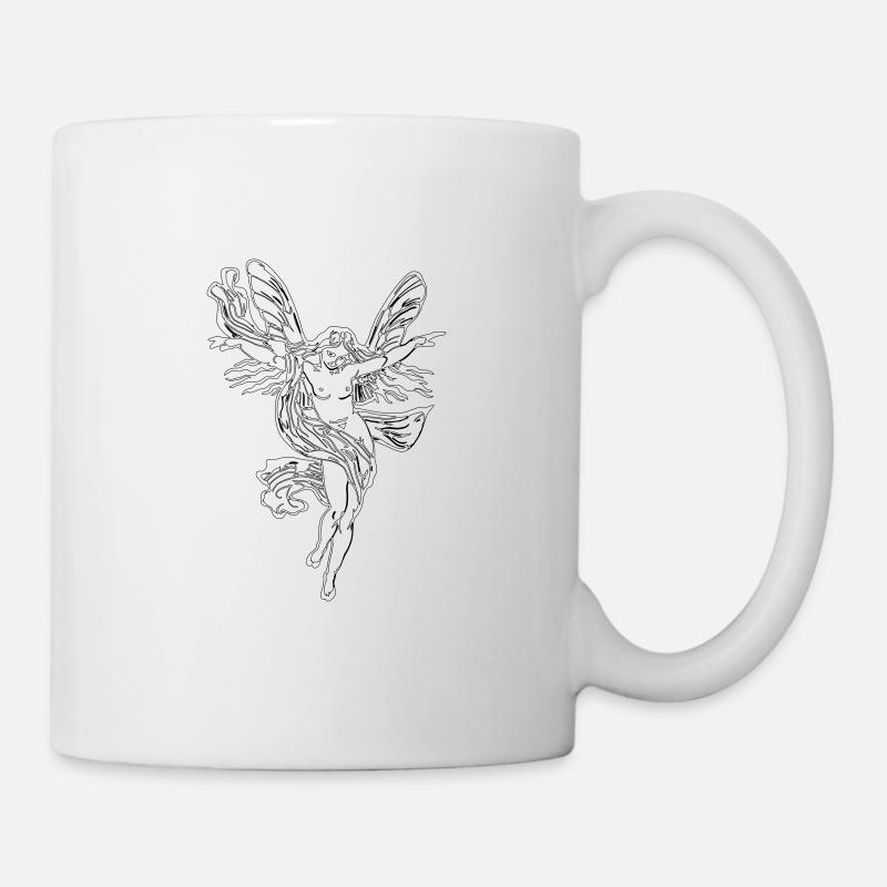 Engel Art - Tasse - Weiß