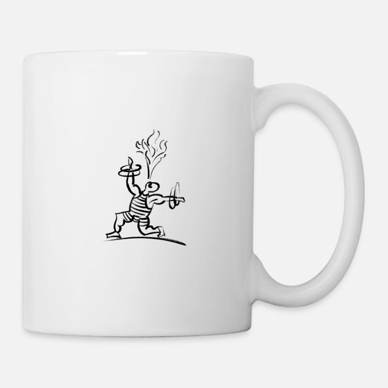 Zirkusmann - Tasse - Weiß