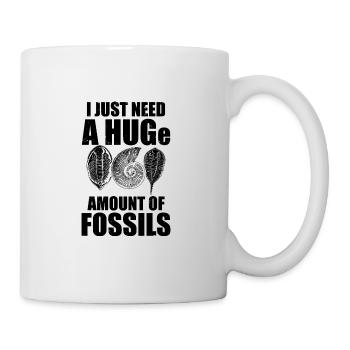 Fossils Collecting | Fossil Geology Hobby Gift - Mug - white - Right