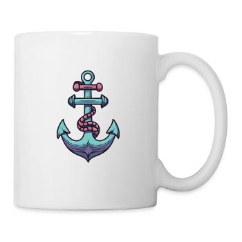Anker Hafen - Tasse - Weiß - Rechts