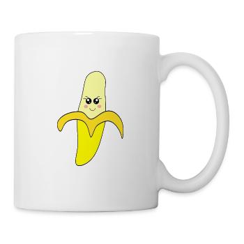 Kawaii Banane Kawaii Früchte Kawaii Obst - Tasse - Weiß - Rechts