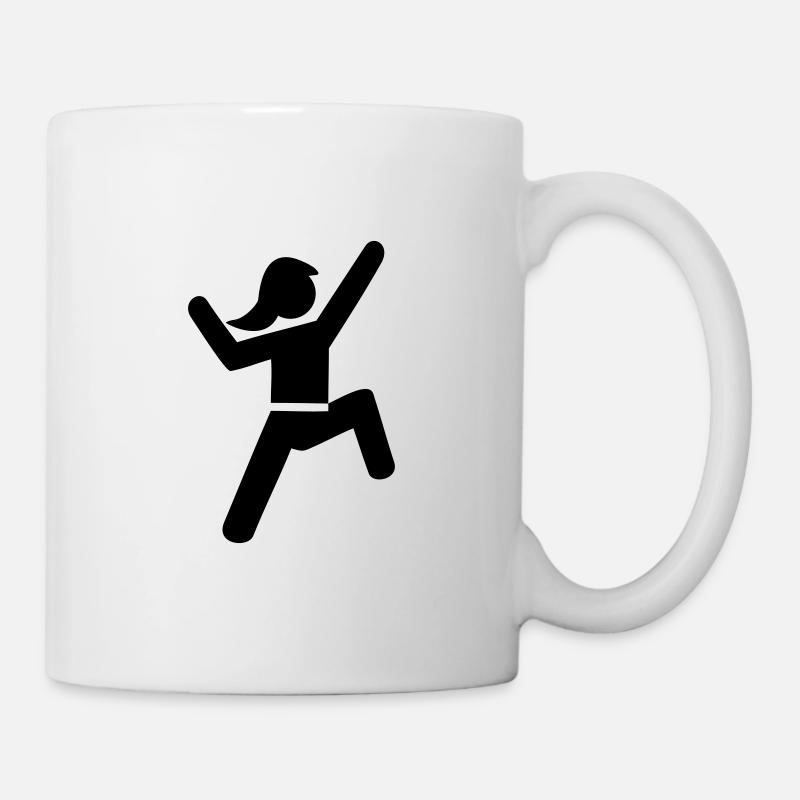 Klettern - Tasse - Weiß