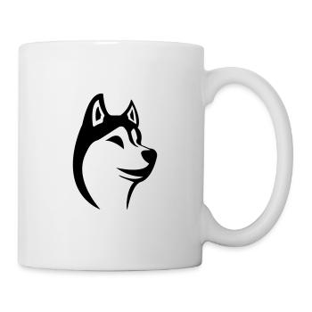 Husky - Mug blanc - blanc - Droite