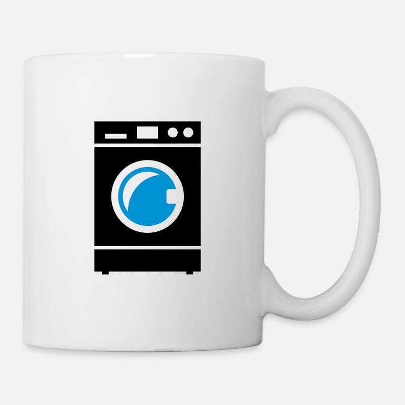 Waschmaschine - Tasse - Weiß