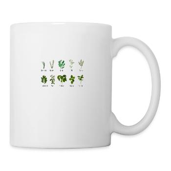 Botanical Herbs Herbalist Gift Garden - Mug - white - Right