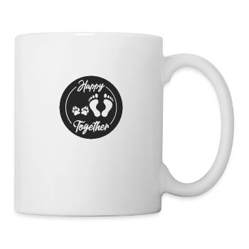 Happy Together Hund best friend - Tasse - Weiß - Rechts