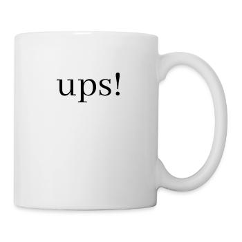 Ups! Hoppala oh weh Hossan pardauz - Mug - white - Right