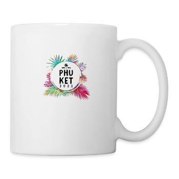 Phuket 2022 Bunt - Tasse - Weiß - Rechts