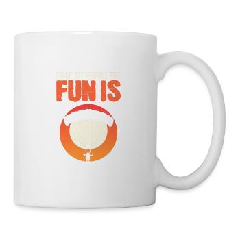 Let me drop sports lover gift - Mug - white - Right