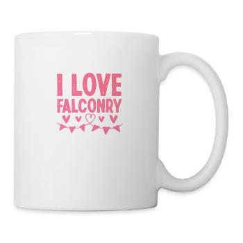 J’adore la fauconnerie - Mug blanc - blanc - Droite