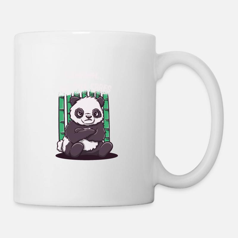 No one cares sarcastic quote sarcasm - Mug - white