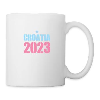 Croatia 2023 - Tasse - Weiß - Rechts