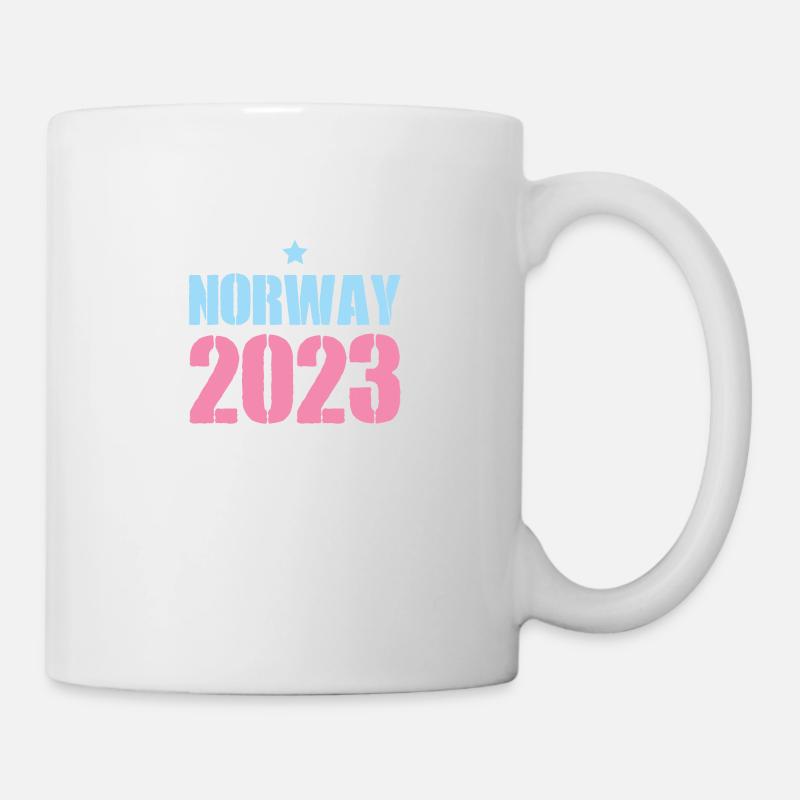 Norwegen 2023 - Tasse - Weiß