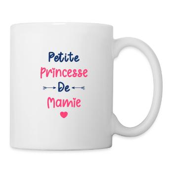 Petite princesse de mamie - Mug blanc - blanc - Droite