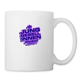 Junggesellinnen Abschied Jga - Tasse - Weiß - Rechts