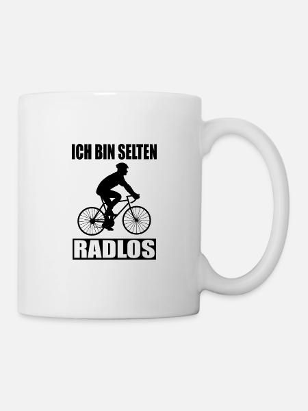 Fahrrad - Tasse - Weiß