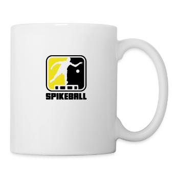 Roundnet Spike Ball Spikeball Fun - Tasse - Weiß - Rechts