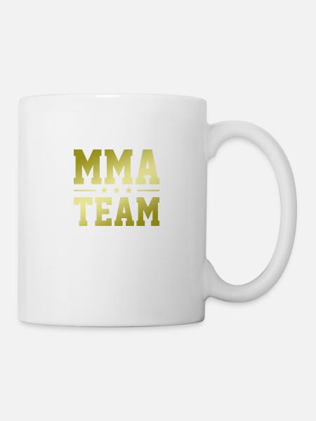 Mma Team - Tasse - Weiß