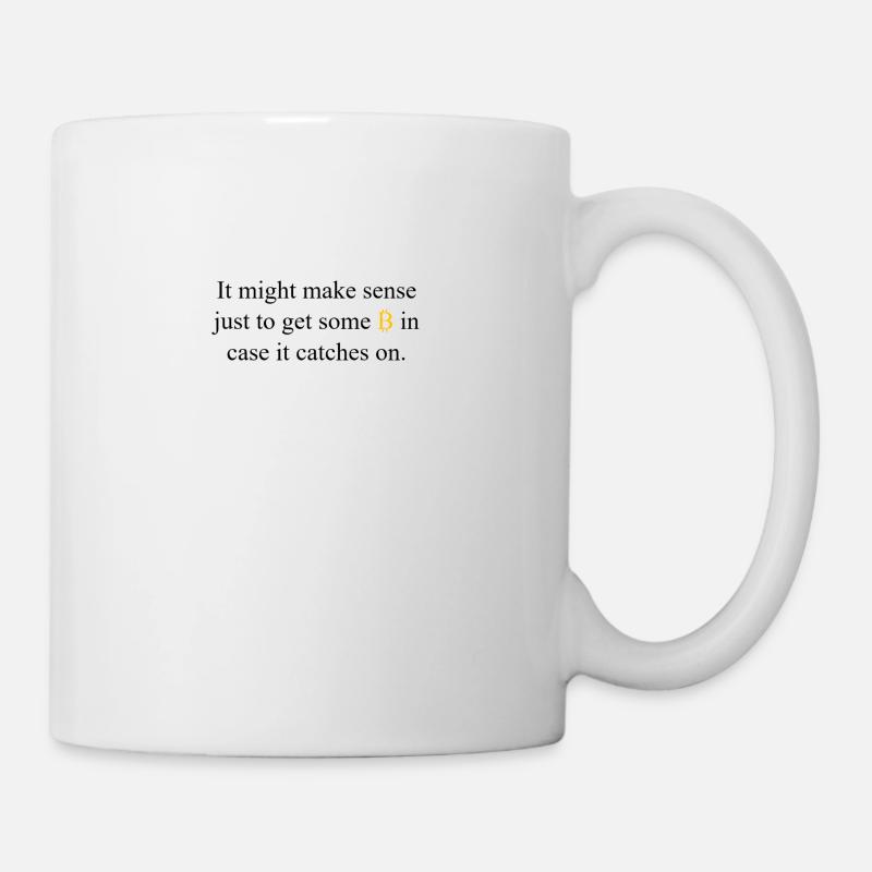 ₿TeeSee - Mug blanc - blanc