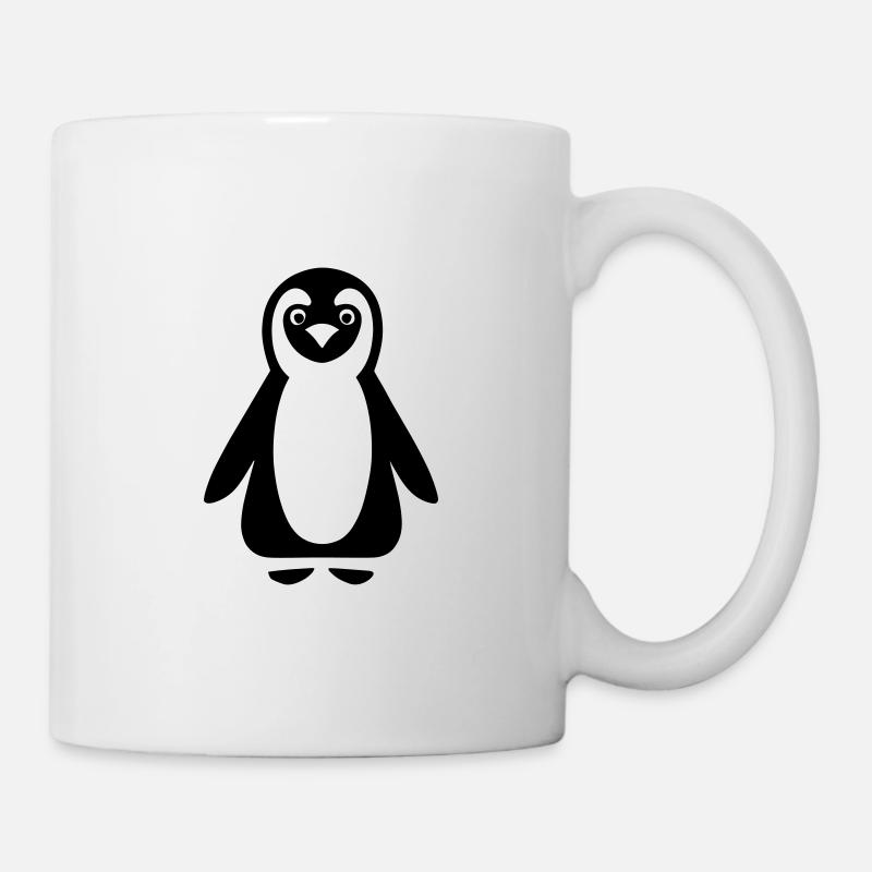 Pinguin - Tasse - Weiß