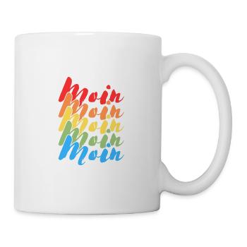 Moin - Tasse - Weiß - Rechts