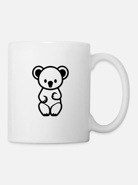 Koala - Tasse - Weiß