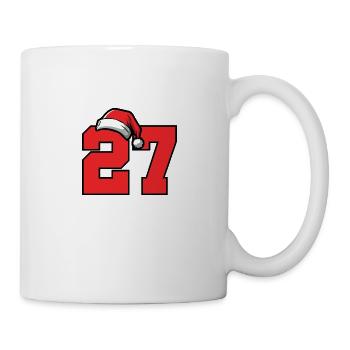 27 Zahl Weihnachten - Tasse - Weiß - Rechts