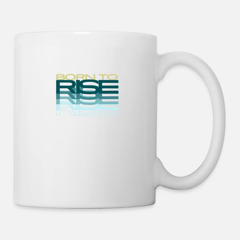 Né pour s’élever - Mug blanc - blanc