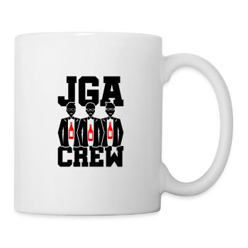 Équipe de l’enterrement de vie de garçon - Mug blanc - blanc - Droite