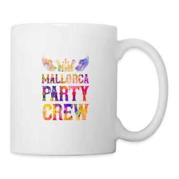 Majorque Party Crew dit - Mug blanc - blanc - Droite