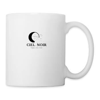Logo Ciel Noir - Mug blanc - blanc - Droite