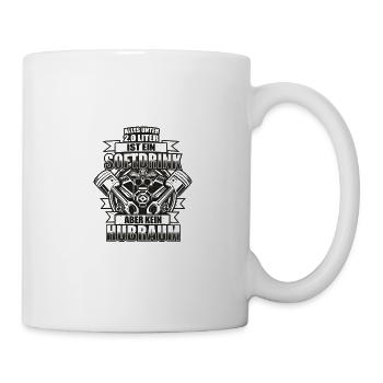 Hubraum - Tasse - Weiß - Rechts