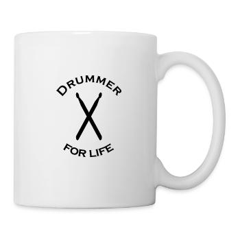 Batteur pour la vie des baguettes - Mug blanc - blanc - Droite
